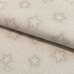 Dekoračná látka Linenlook Sparkle star - ľan metráž, lan metraz, jutovina metráž, látka na vankúše, latka na vankuse, latka na vankus, látky metráž eshop, viskóza metráž, latky metraz eshop, dekoračné látky metráž, dekoracna latka metraz, ľanové látky metráž, látky metráž lacné, lanova latka metraz, lanove latky metraz, latka eshop, režné plátno metráž, ľan metráž veľkoobchod, obrusovina metráž, látky metráž, dekoračná látka, metráž látky, metrazove latky