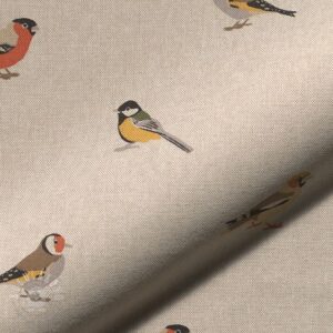 Dekoračná látka Linenlook Tiny Garden Birds - ľan metráž, lan metraz, jutovina metráž, látka na vankúše, latka na vankuse, latka na vankus, látky metráž eshop, viskóza metráž, latky metraz eshop, dekoračné látky metráž, dekoracna latka metraz, ľanové látky metráž, látky metráž lacné, lanova latka metraz, lanove latky metraz, latka eshop, režné plátno metráž, ľan metráž veľkoobchod, obrusovina metráž, látky metráž, dekoračná látka, metráž látky, metrazove latky