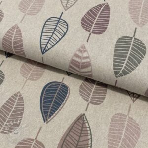 Dekoračná látka Linenlook Scandi retro leaf - ľan metráž, lan metraz, jutovina metráž, látka na vankúše, latka na vankuse, latka na vankus, látky metráž eshop, viskóza metráž, latky metraz eshop, dekoračné látky metráž, dekoracna latka metraz, ľanové látky metráž, látky metráž lacné, lanova latka metraz, lanove latky metraz, latka eshop, režné plátno metráž, ľan metráž veľkoobchod, obrusovina metráž, látky metráž, dekoračná látka, metráž látky, metrazove latky